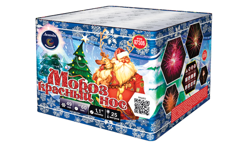  Батарея салютов Мороз Красный Нос  в Юрге