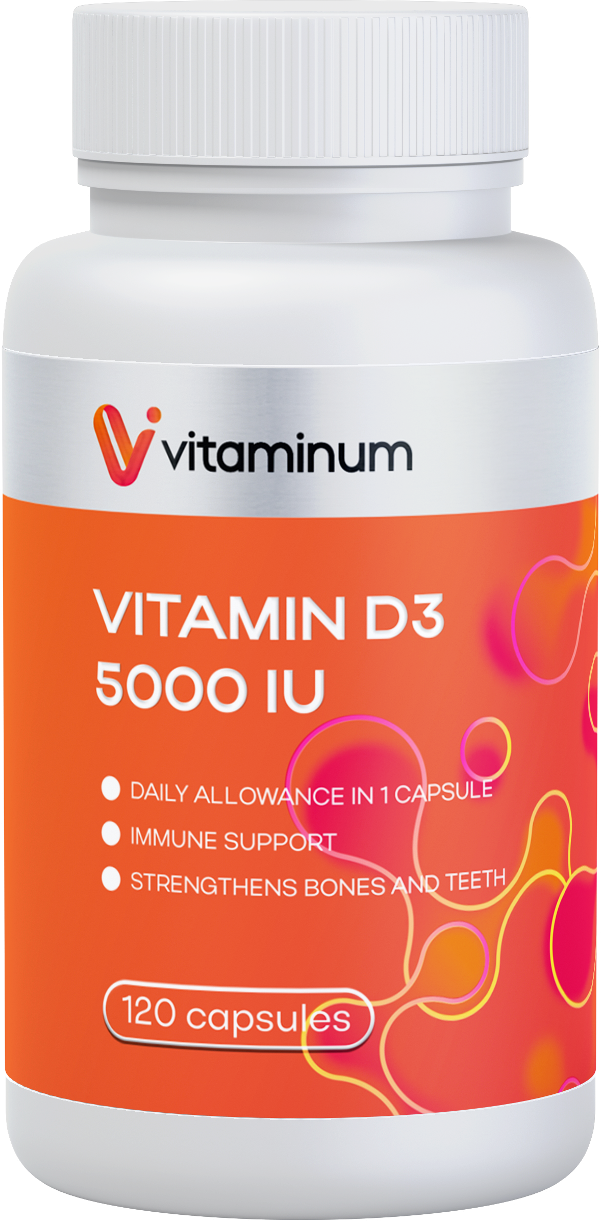  Vitaminum ВИТАМИН Д3 (5000 МЕ) 120 капсул 260 мг  в Юрге